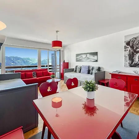 Pied-a-terre In Crans-montana, Pool And View - Swiss Alps كرانز مونتانا